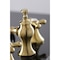 Kingston Brass KC7067AX Vintage 8" Widespread Bathroom Faucet, Brushed Brass KC7067AX - alternate 5